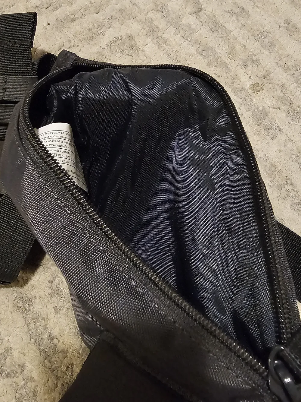 Nike Black Waist Pack Belt Bag - Picture 5 of 5
